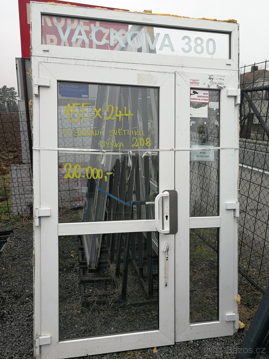 dveře vchodové použité - 9