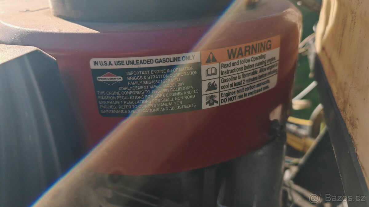 AL-KO T-800 sekací traktor Briggs &Stratton - 9