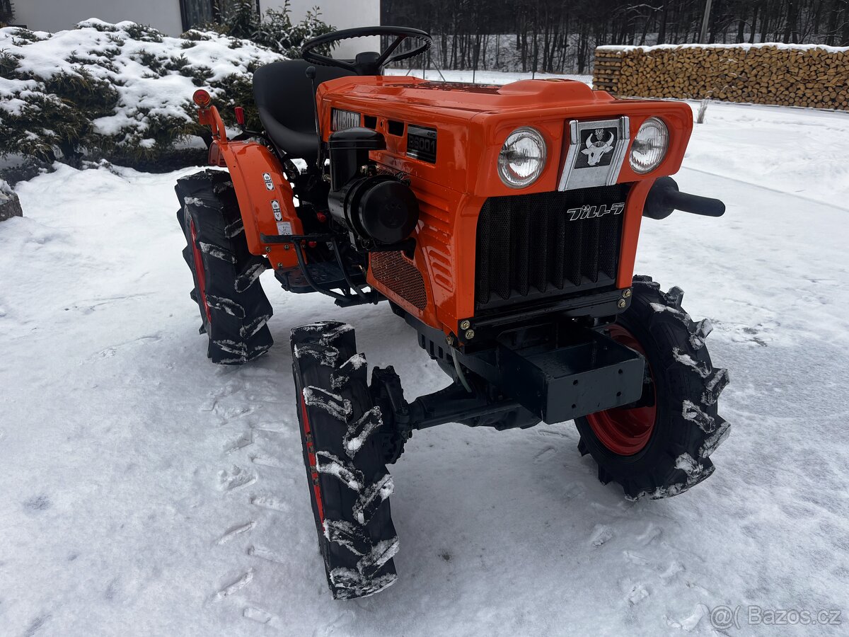 malotraktor Kubota B6001 3válec 4x4 Repas - 9