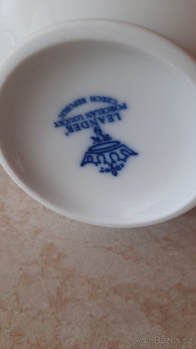 Modrý porcelán. - 9