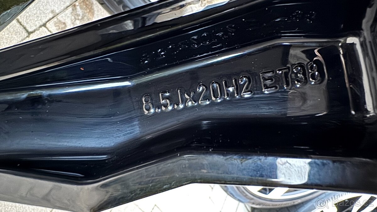 Kola originál VW Suzuka 20" 5x112 8,5J r20 ET38 včetněTPMS - 9