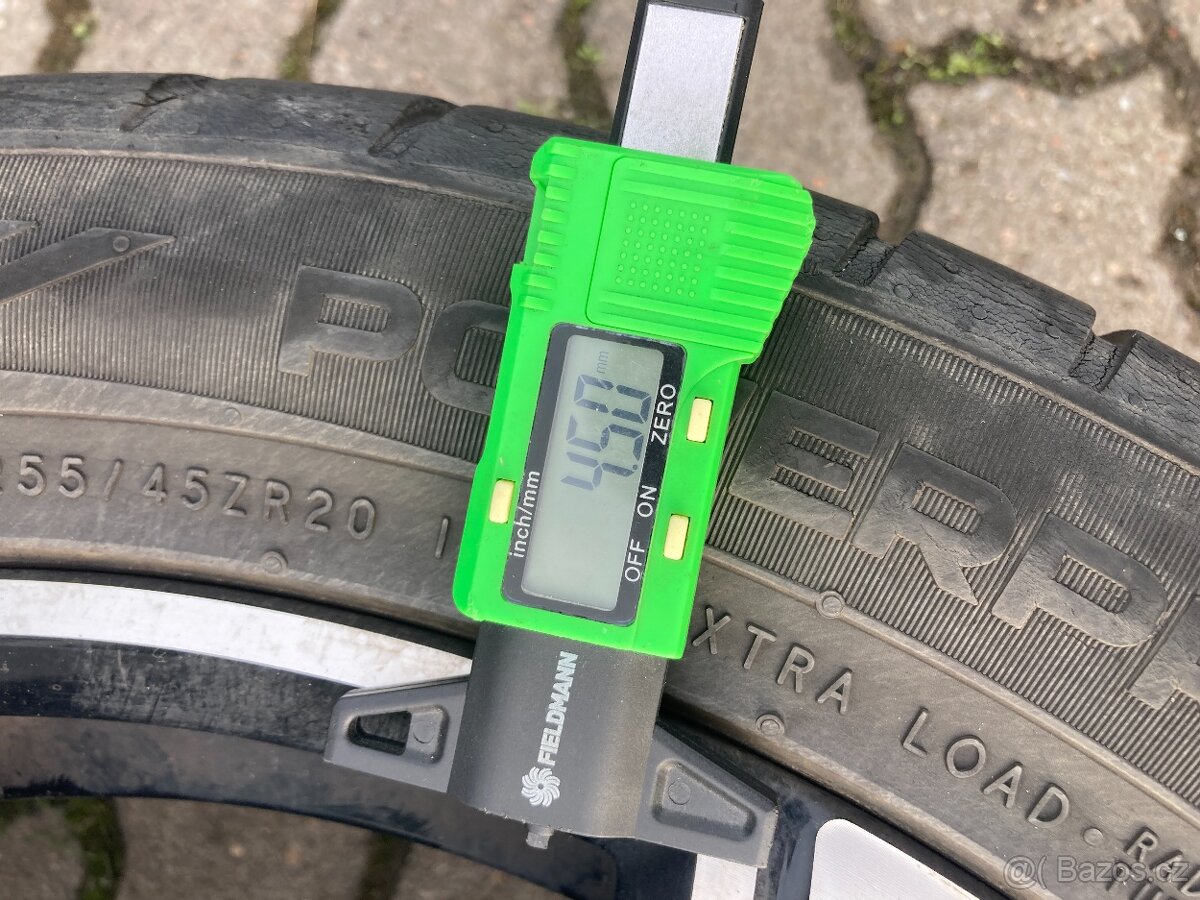 Sada alu kol Volvo 5x108, pneu letní 255/45/20 - 9