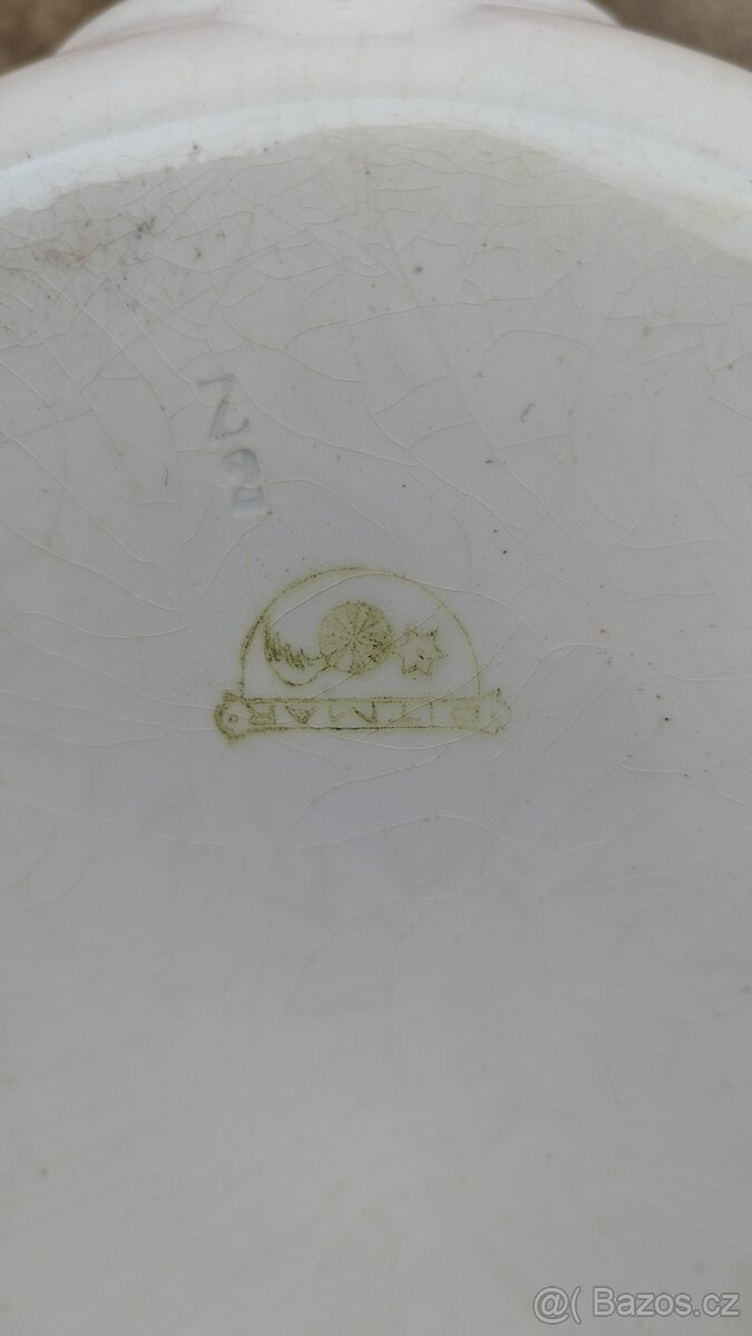 Starý porcelánový nočník - Dittmar - 9