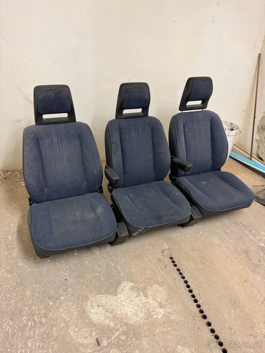 Ducato, Jumper, Boxer, 1994-2006, stavitelné trojsedačky - 9