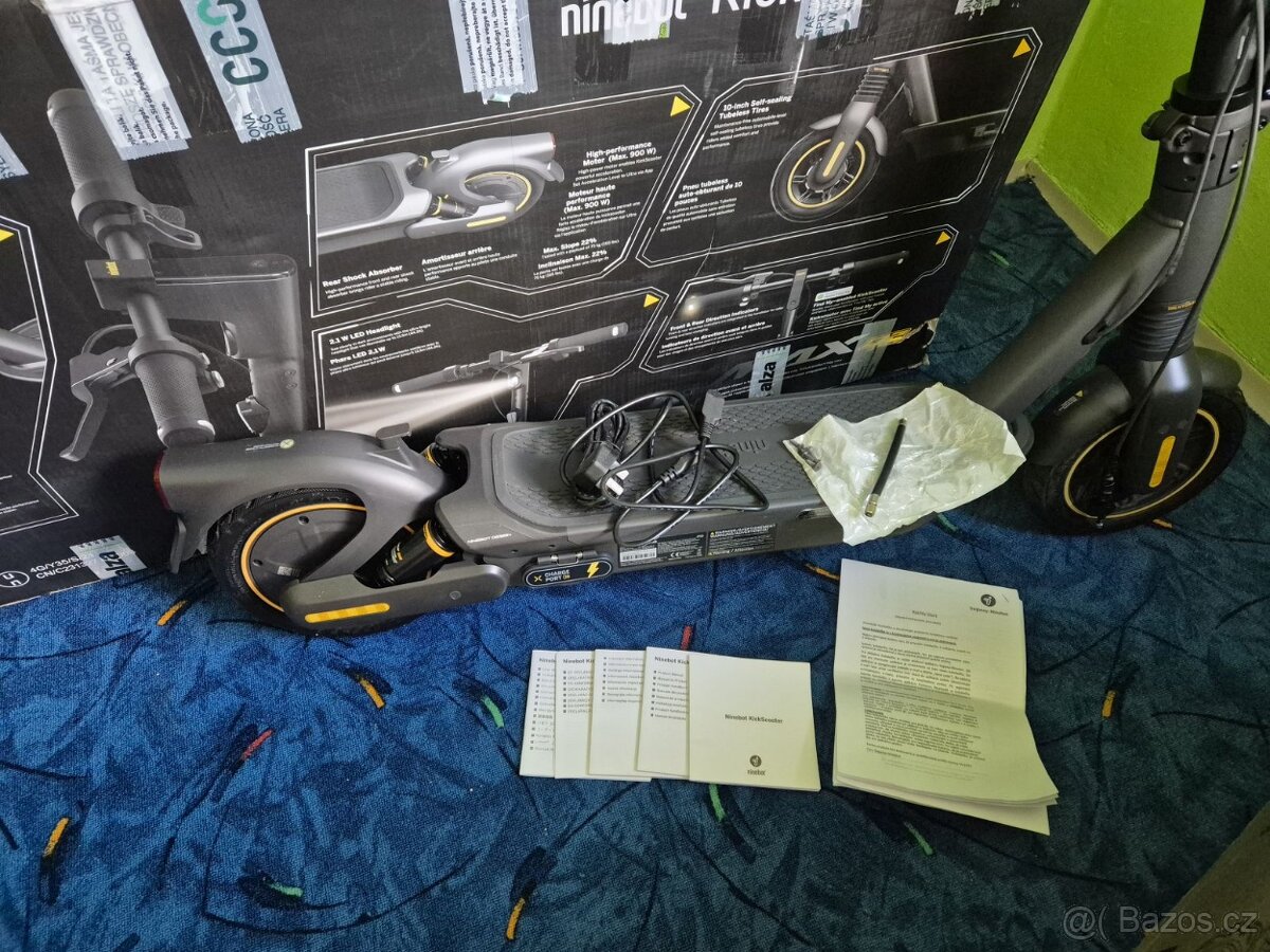 Elektr. koloběžka Segway Ninebot KickScooter MAX G2 - NOVÁ - 9