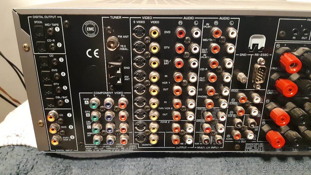 YAMAHA RX-V2500 DOLBY PRO LOGIC CINEMA DSP RDS THX - 9
