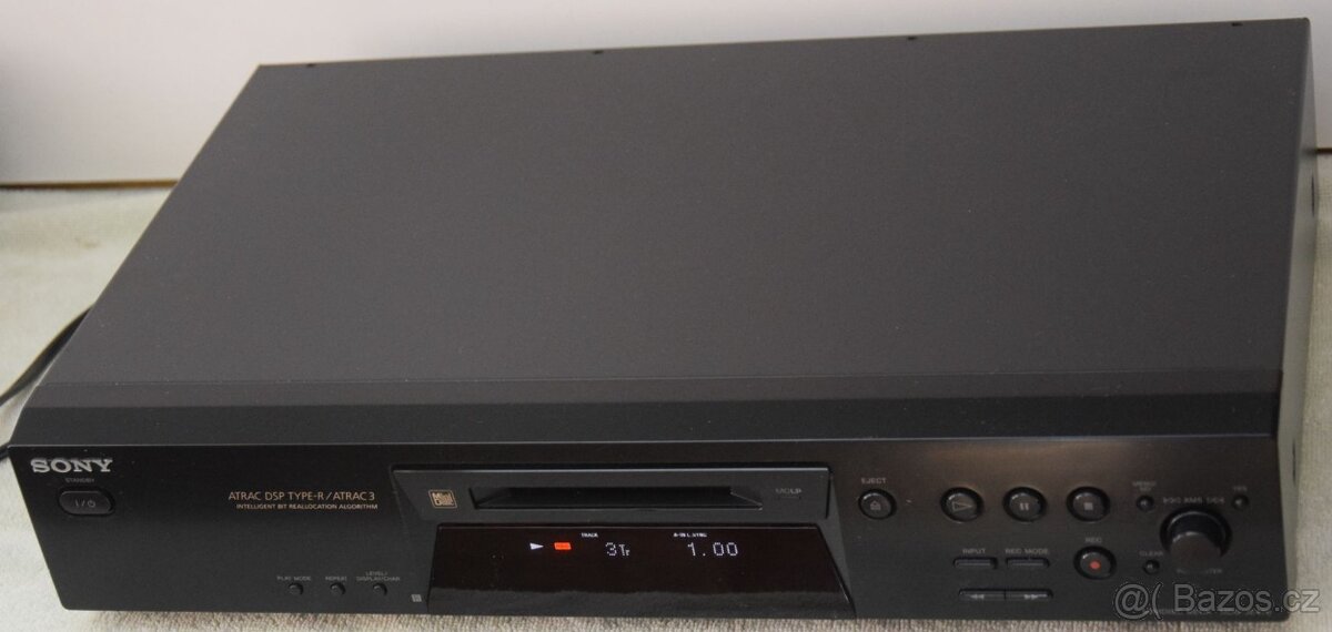 Minidisc deck SONY MDS-JE470, manuál,10x MD, přip.PC kláves - 9