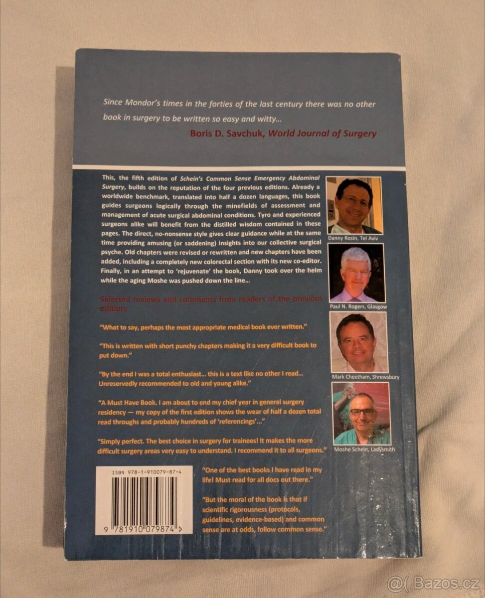 Schein's common sense emergency abdominal surgery - 9