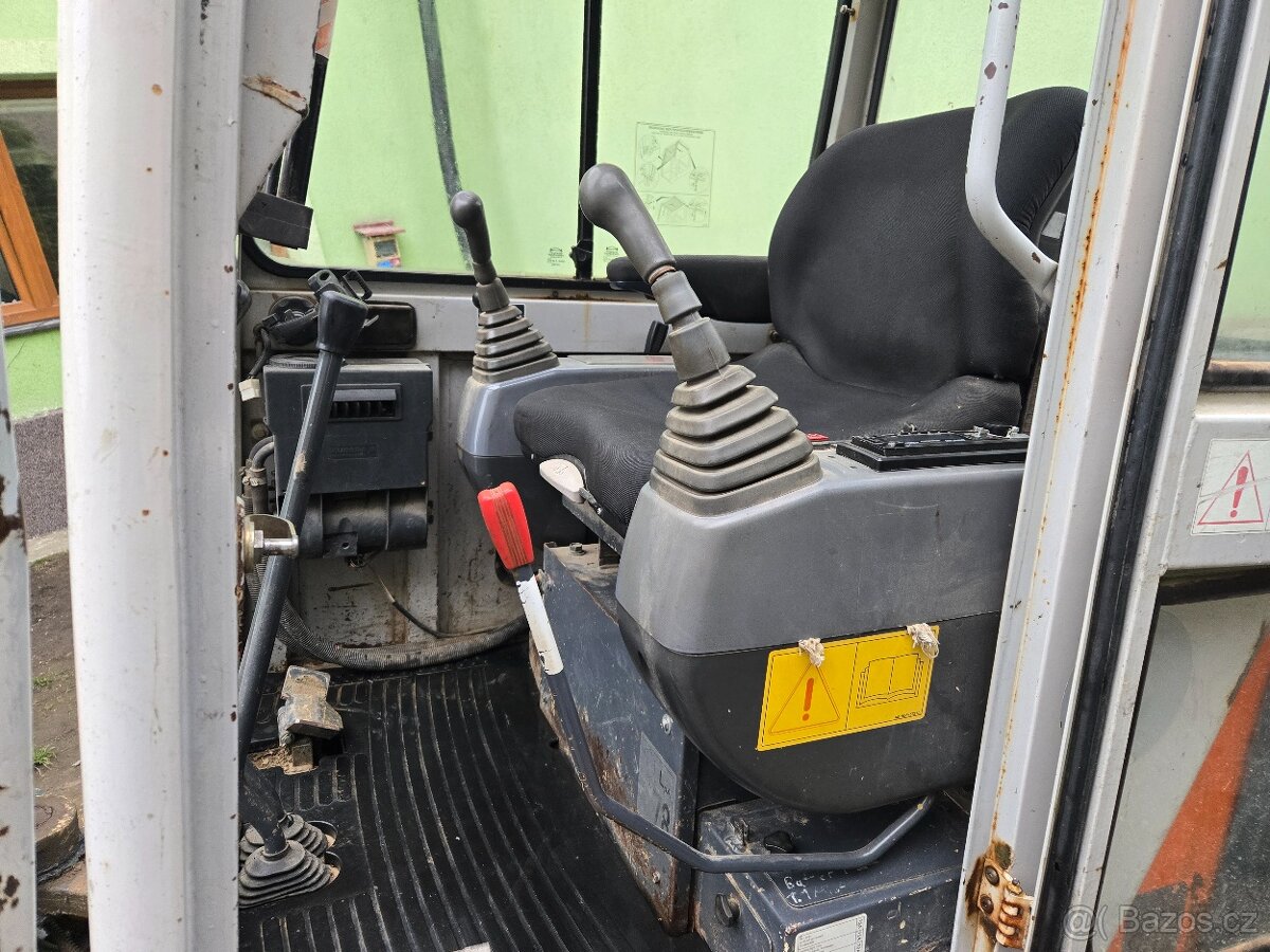 Minibagr Kubota Kx 36-2 najeto 4300mth 3x lžíce Rychloupínak - 9