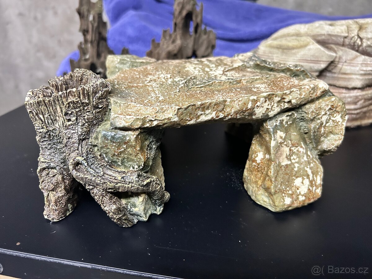 Akvárium terárium dekorace - 9