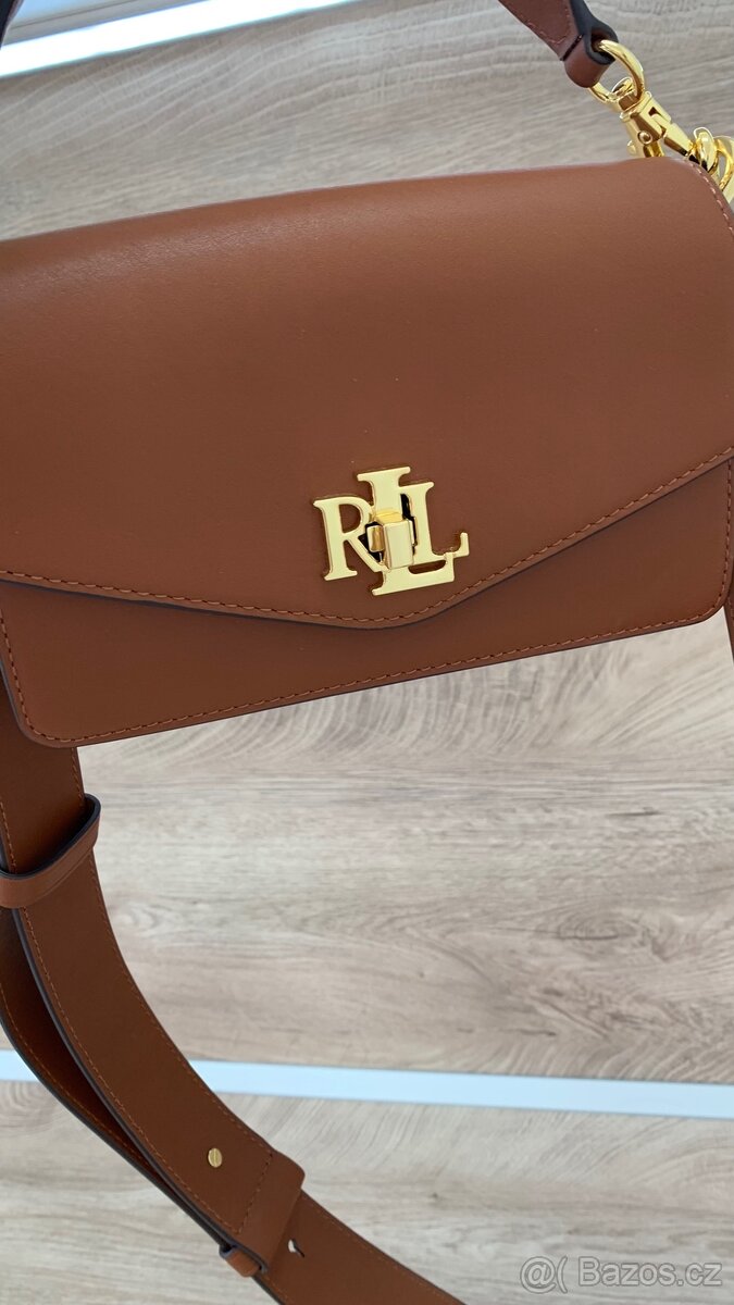 Kožená kabelka Ralph Lauren - 9