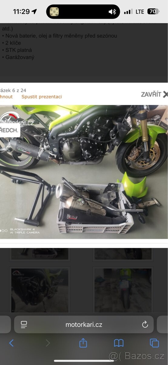 Triumph Speed Triple 1050 (2007) - 9