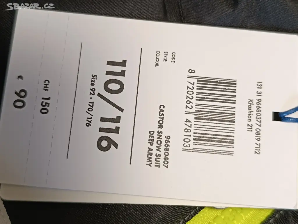 Nová zimní kombinéza We Fashion 110/116 - 9