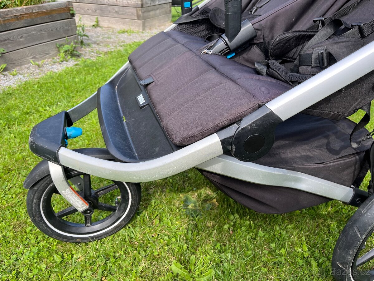 ✨ THULE URBAN GLIDE 2 DOUBLE + ZIMNÍ SET PINKIE - 9