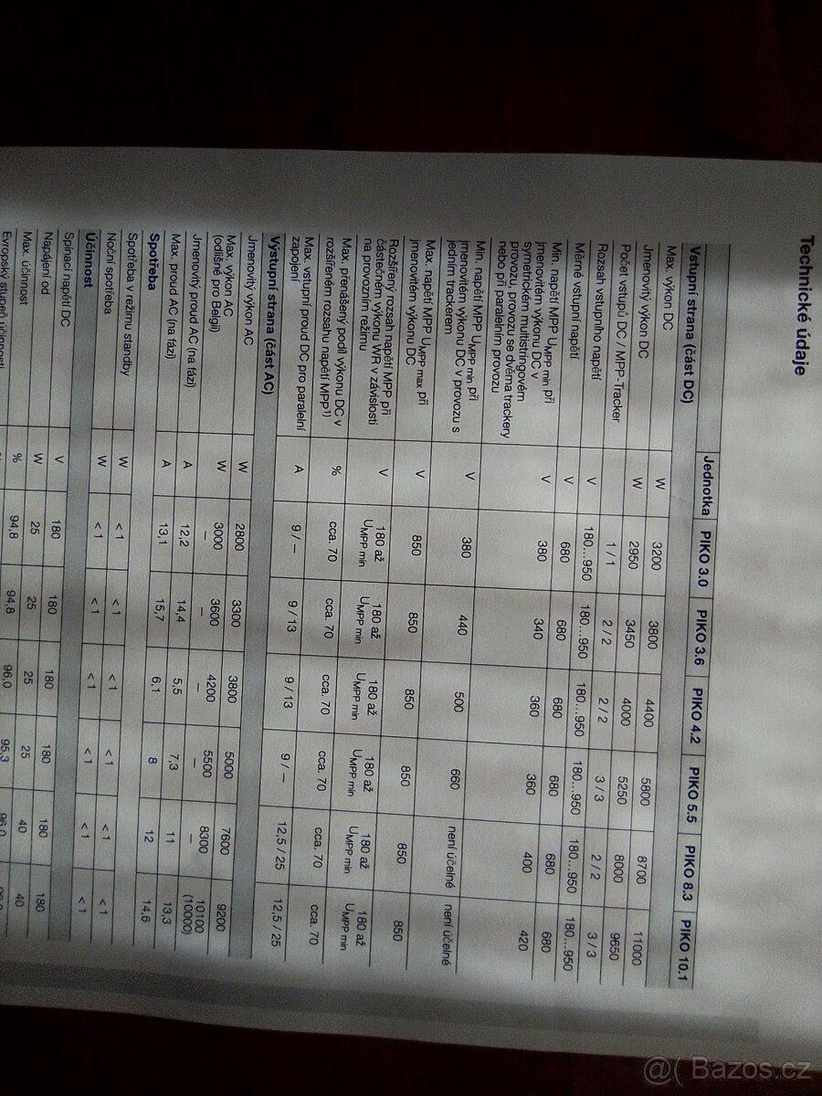 Měnič Kostal Piko 4.2 funkční - 9