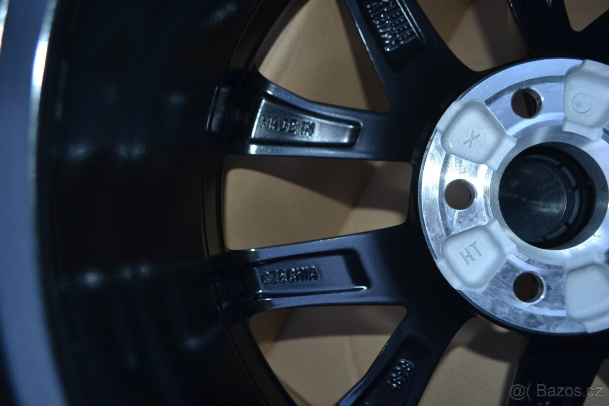 Škoda Kamiq/Scala,S.Arona– NOVÉ 16 originál Alu disky-černé - 9