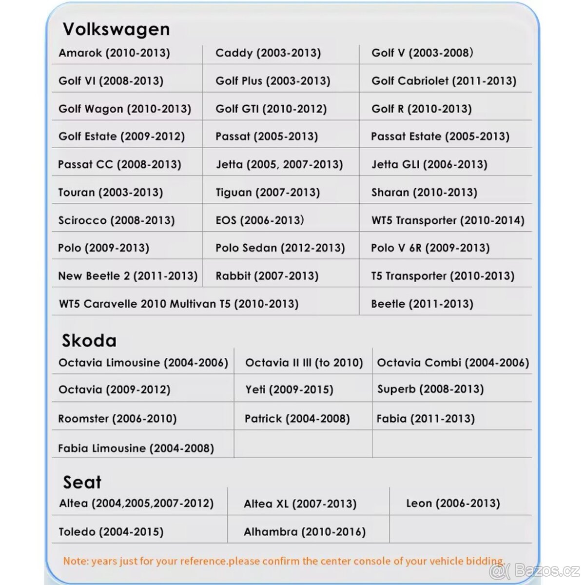 2 din autorádio pro koncernové vozy - 9