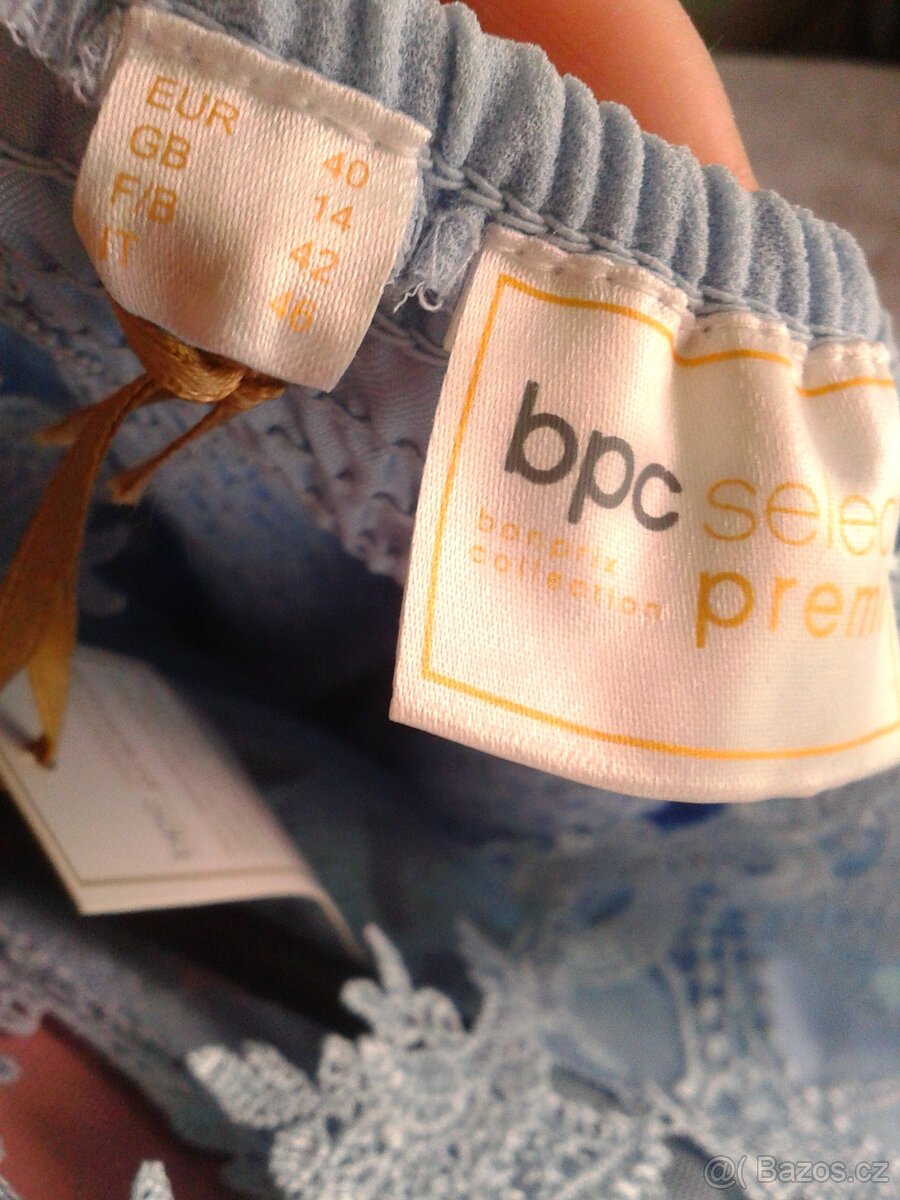 Nádherné dlouhé společenské šaty 40/42 - 9