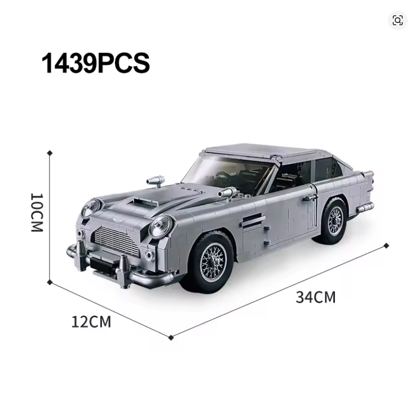 STAVEBNICE Creator Expert 10262 Bondův Aston Martin DB5 - 9