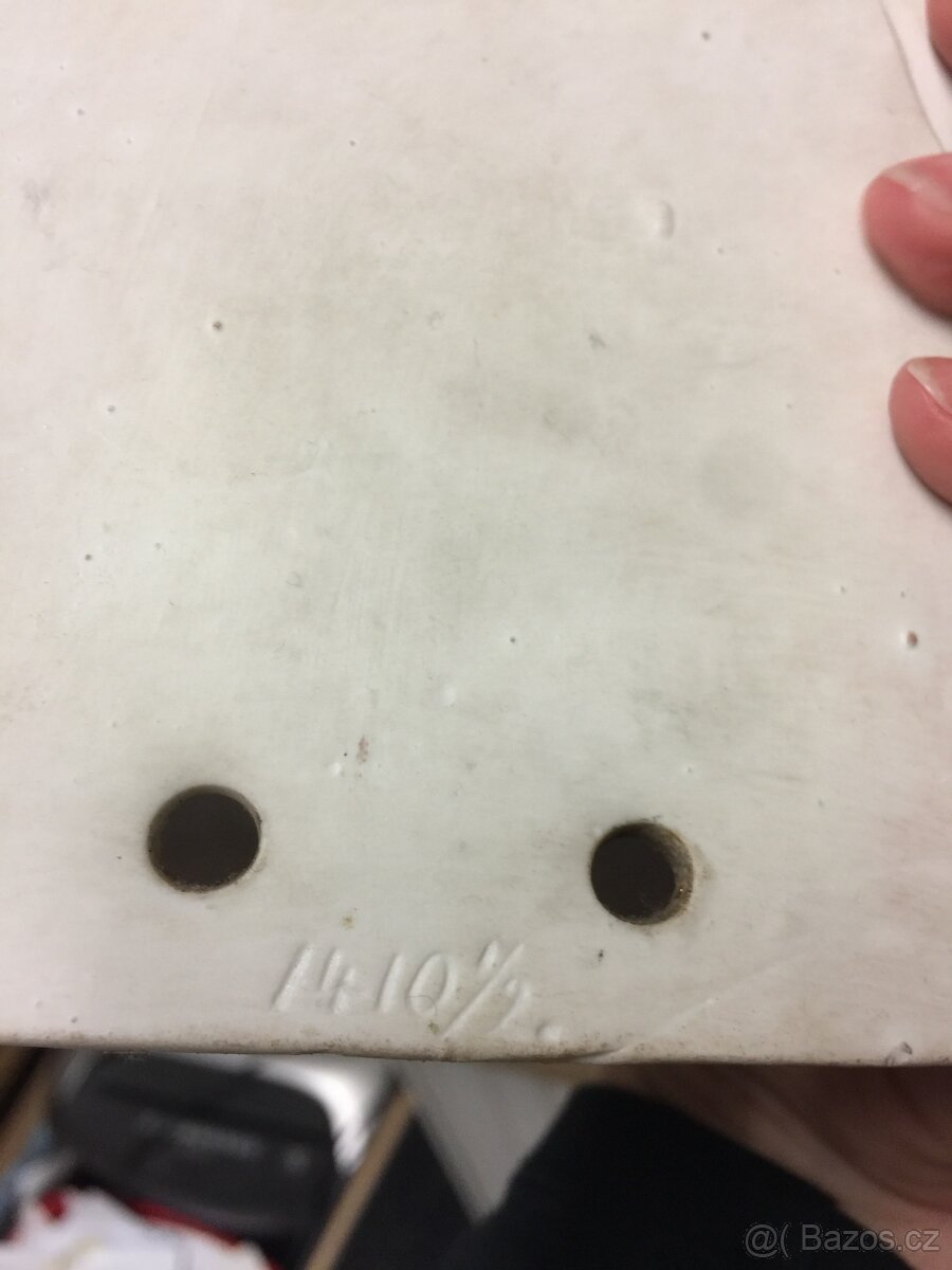 Žacléř Svatá trojice porcelánová soška Marie Ježíš Josef - 9