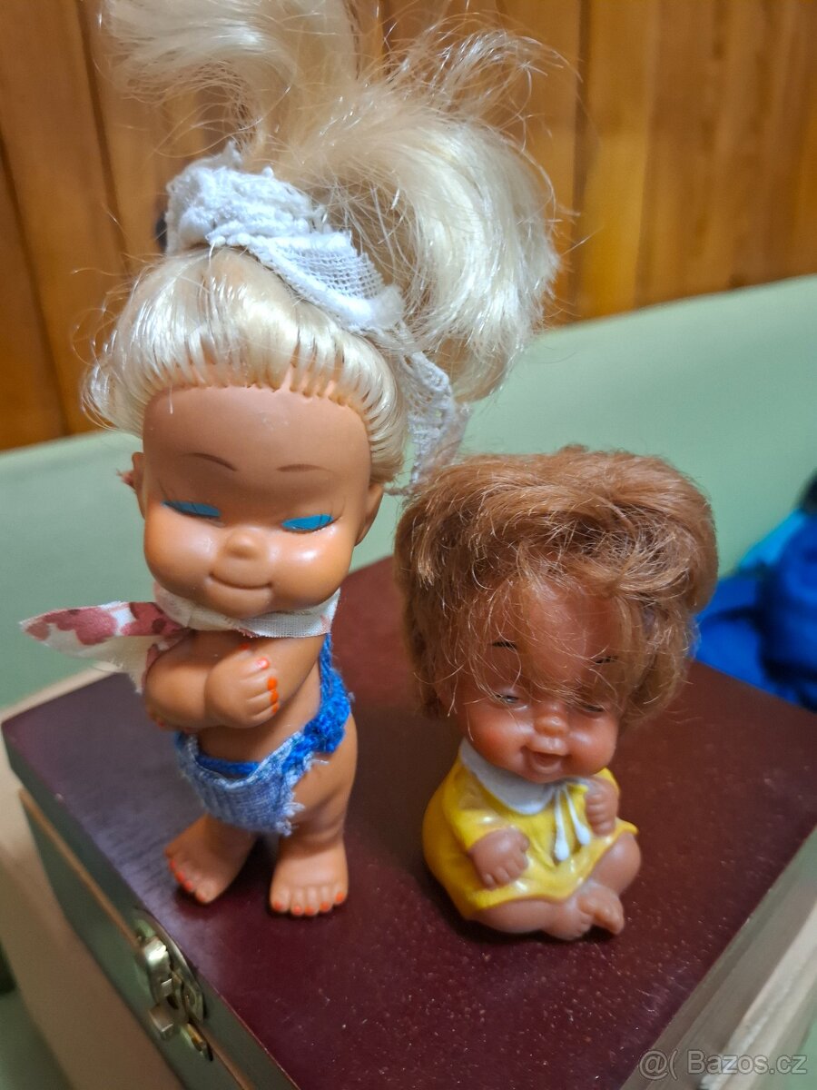 Retro gumové panenky 3ks - 9