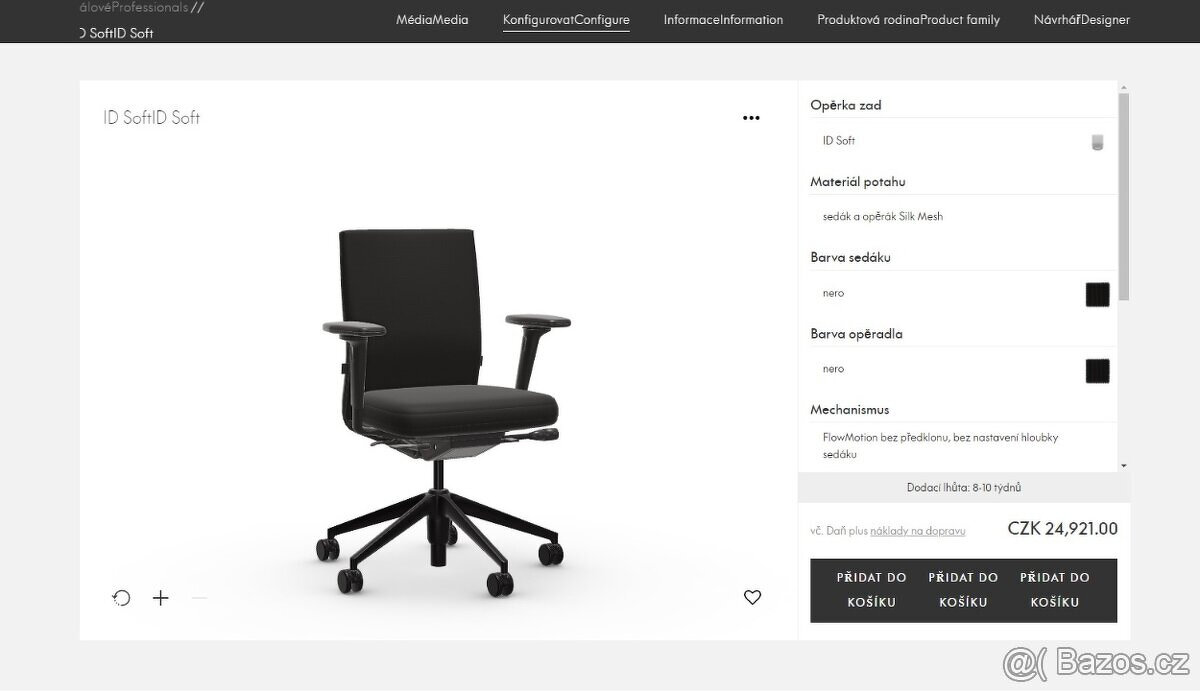 Kancelářská židle Vitra ID Soft - 9