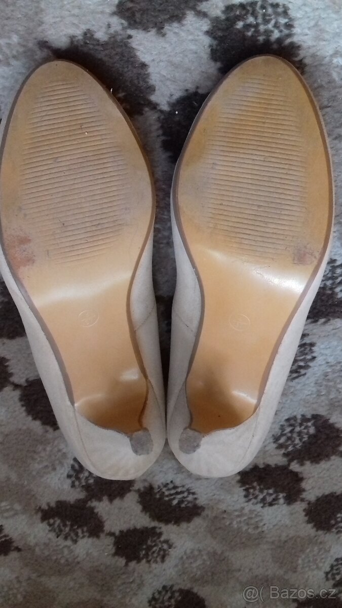 Lodičky, značkové,béžové, Atmosphere - 9