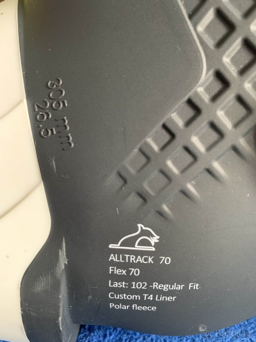 Dámské lyžařské boty Rossignol Alltrack 70w dark iron 39 vel - 9