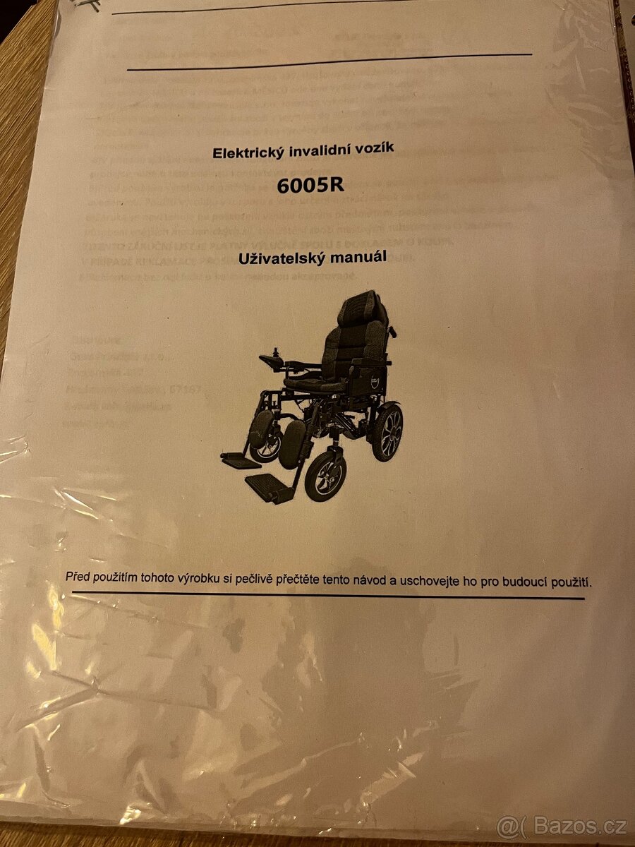 Prodám El. polohovací vozík - 9