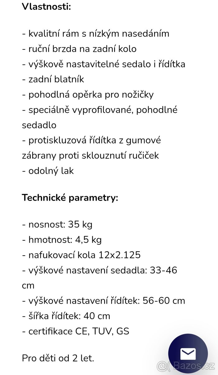 Dětské odrážedlo Sportrike - 9