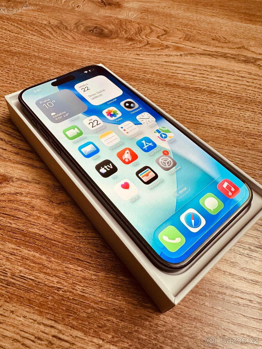 Apple iPhone 15 Pro Max 256 GB – Blue Titanium (modrý titan) - 9