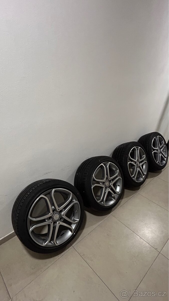 alu kola Originál Mercedes R18 235/40/18 E-Klass 5x112 - 9