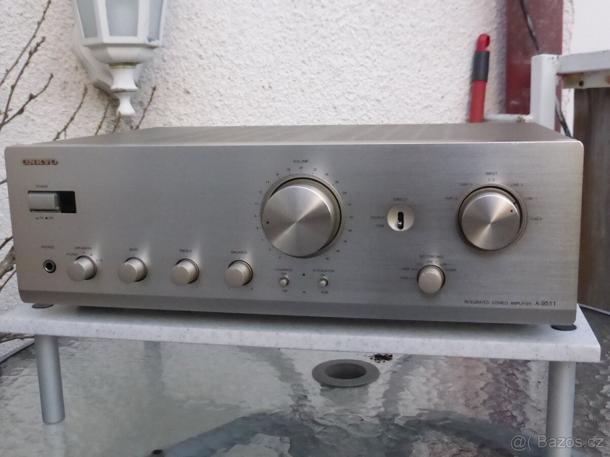ONKYO A-9511 špičkový HiFi zesilovač, výkon 2x120W - 9