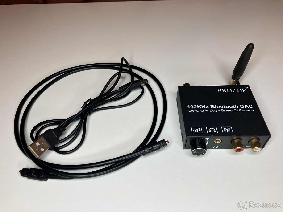 PROZOR 192kHz digitálně-analogový Bluetooth audio převodník - 9