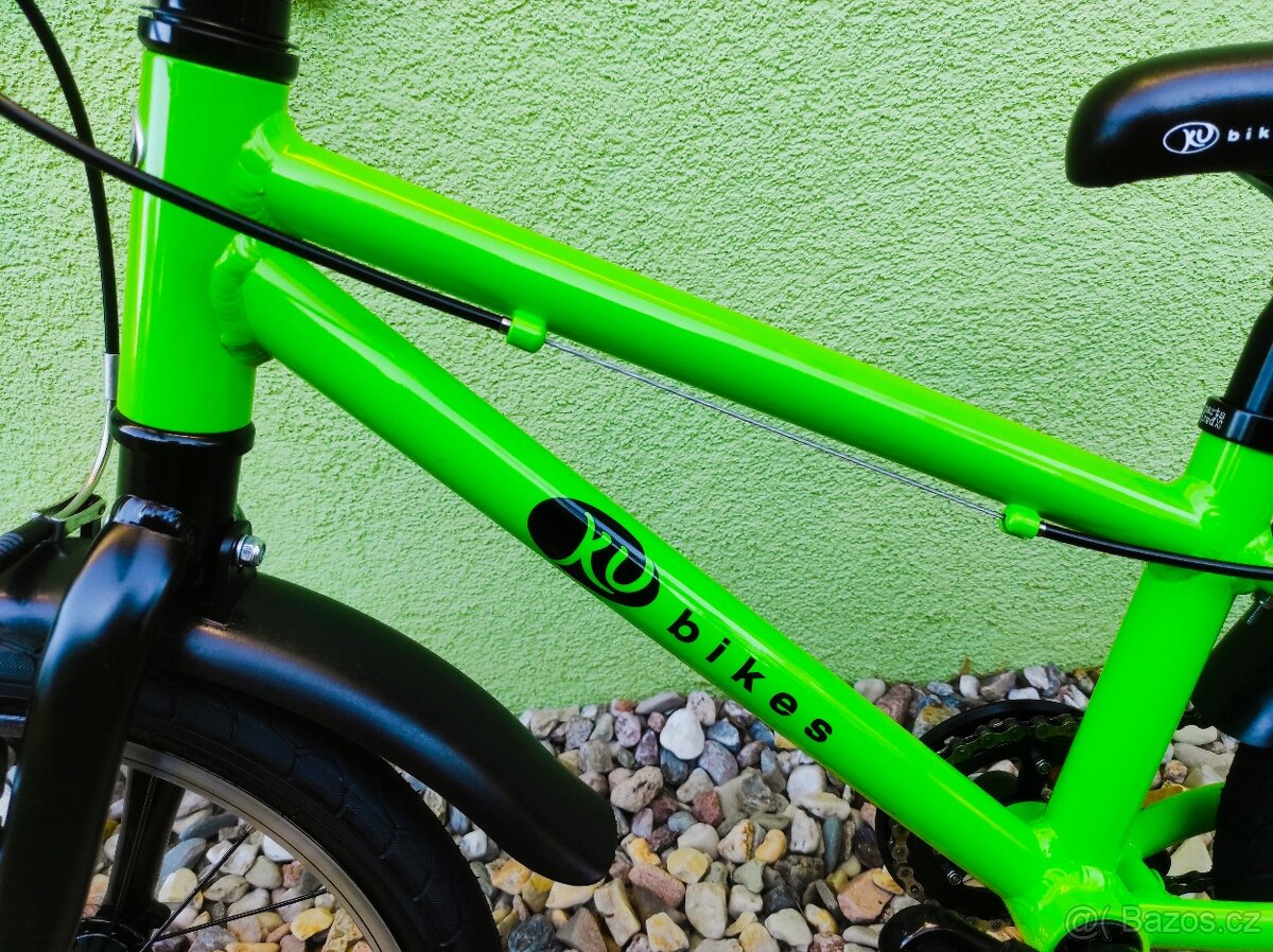Značkové dětské kolo KUBIKES 16"(L) (limetka) - 9