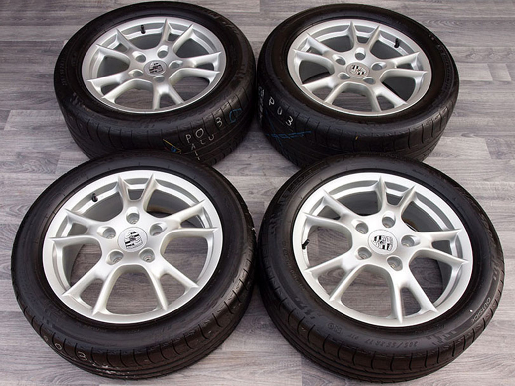 ►►17" Alu kola = 5x130 = PORSCHE BOXSTER 987 ►► ORIGINÁL - 9