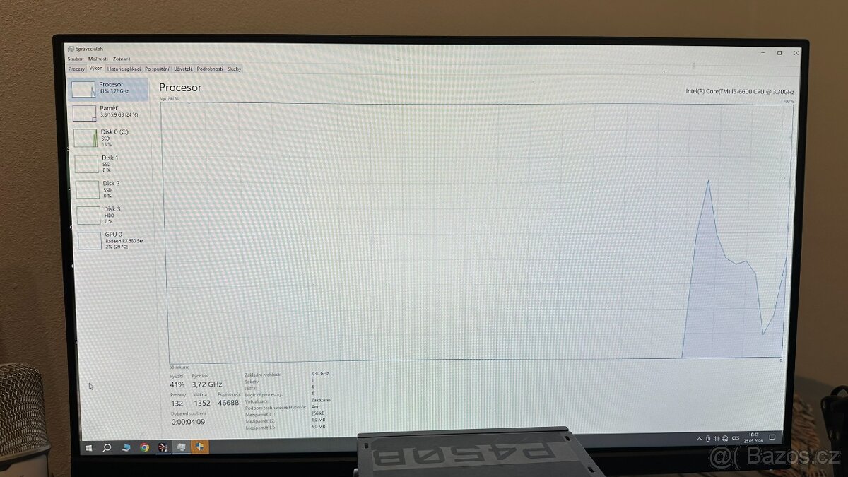 ASUS H110M-A/M.2 + i5-6600 (4C/4T) - 9