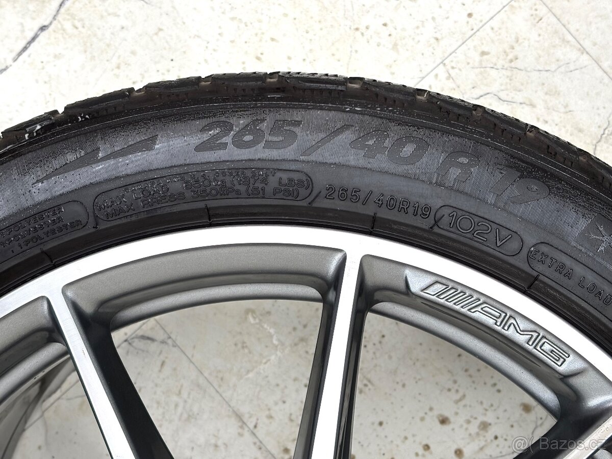 Mercedes E63 AMG 19” Dvourozměrná Alu Disky R19 - 9