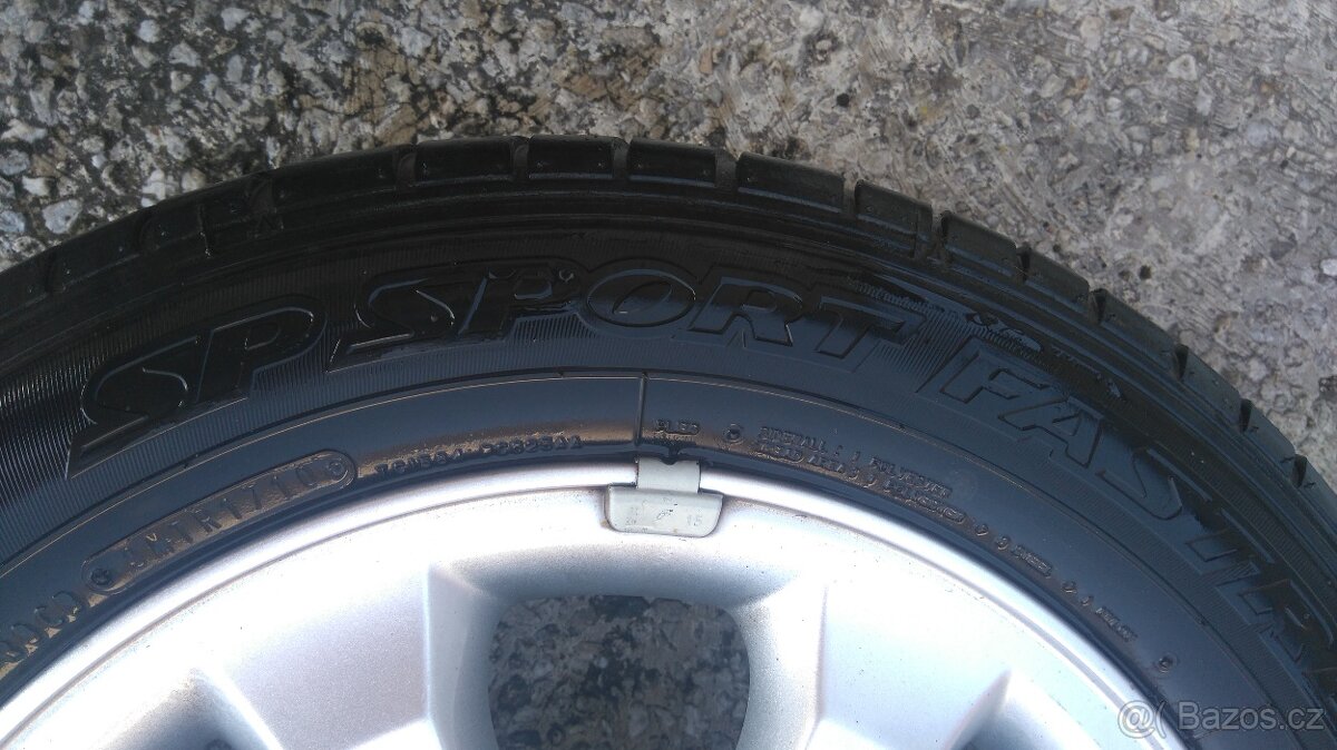 Letní pneumatiky Dunlop SP SPORT FASTRESPONSE R15 + ALU Opel - 9