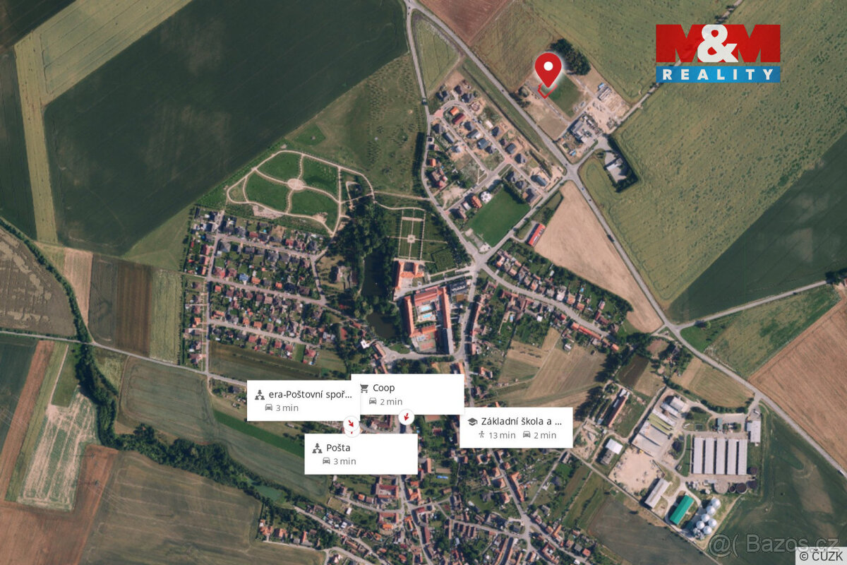 Prodej komerčního pozemku 841 m2, Valeč - 9