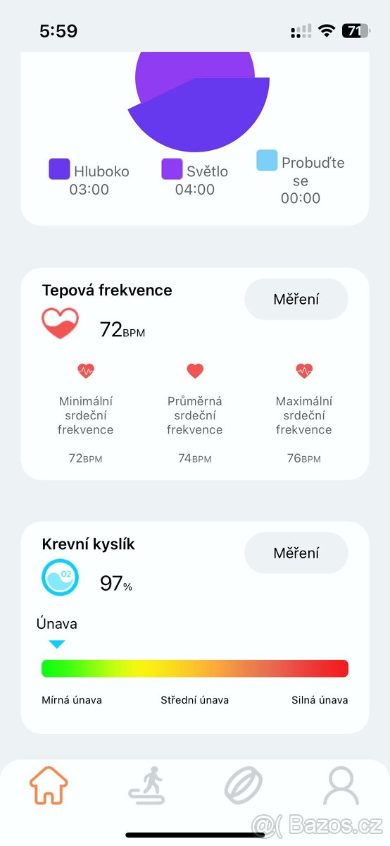 Fitness prsten s displejem a bezdrátovým nabíjením + ZÁRUKA - 9