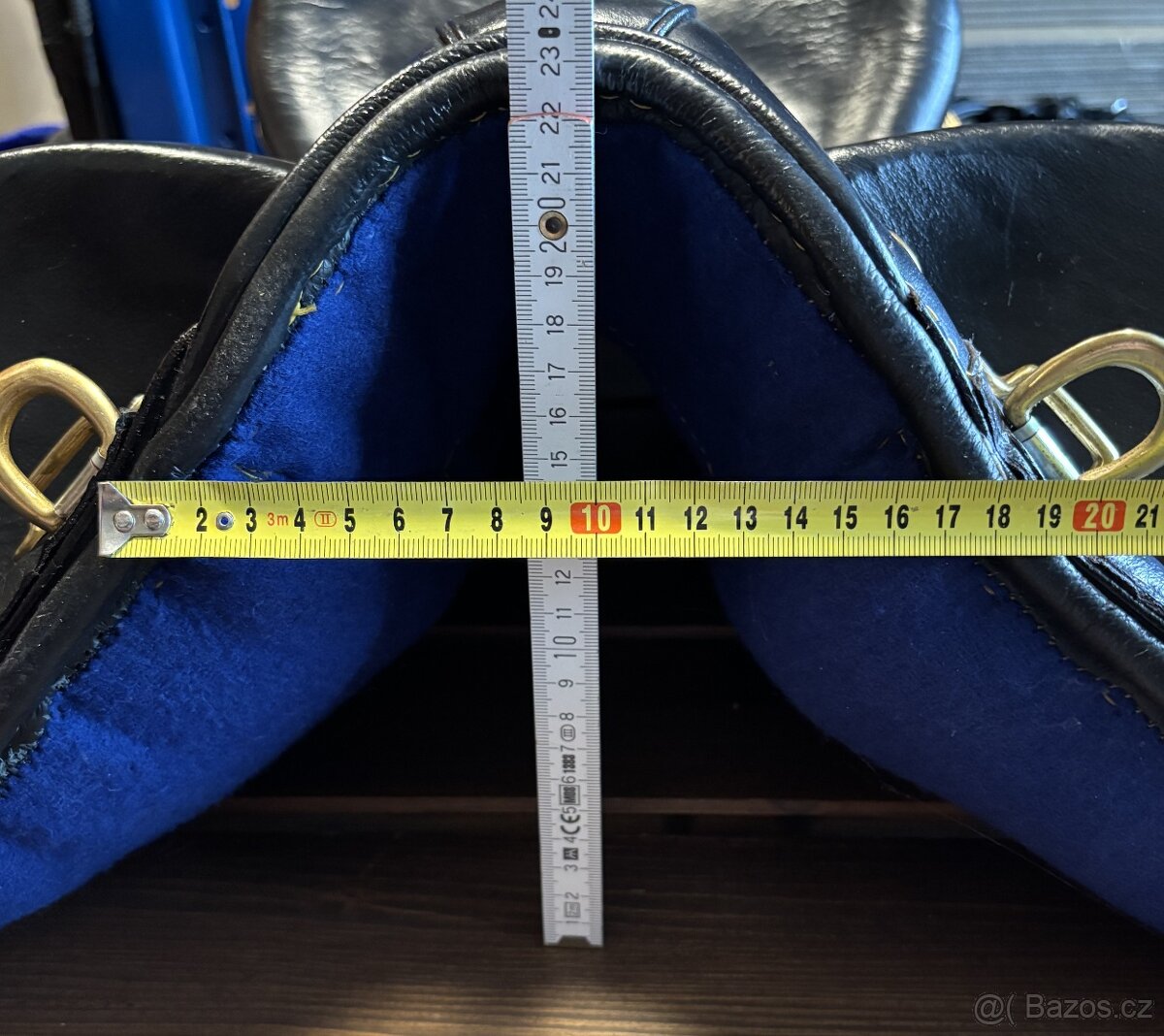 Australské sedlo bez hrušky černé - 9