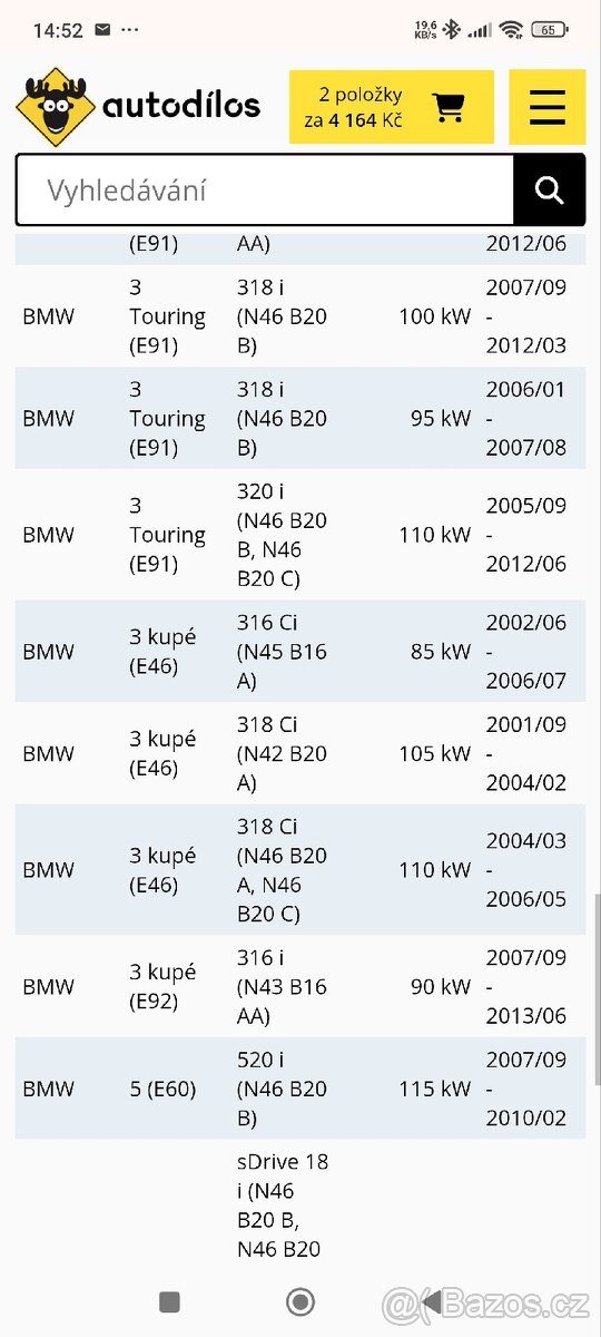 Termostaty BMW - 9