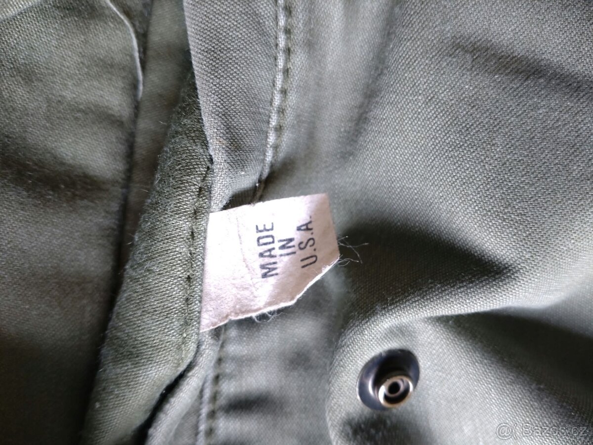 BUNDA PARKA M65 ALPHA INDUSTRIES OLIVE L/R - 9