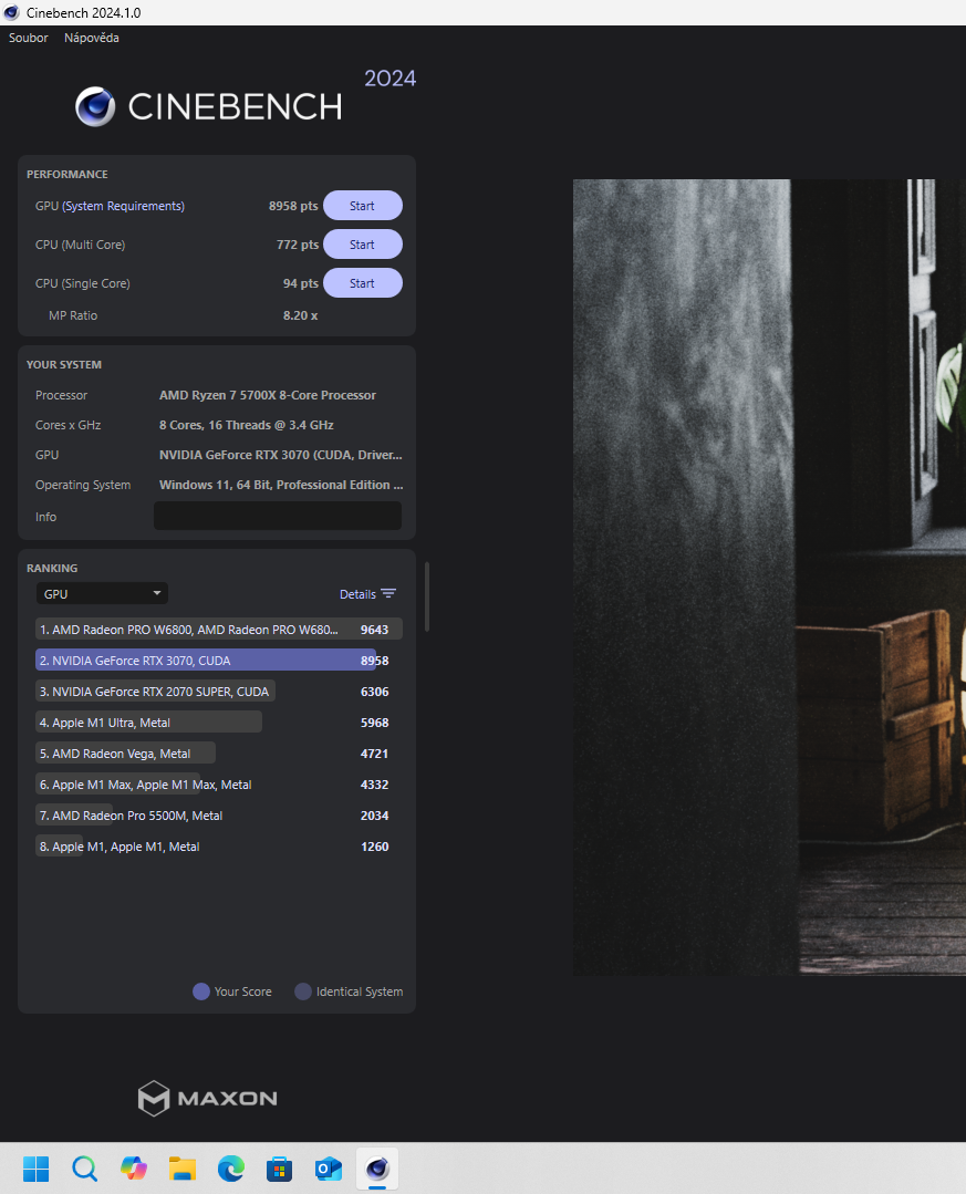 AMD Ryzen 7 5700X+AIO, 32GB RAM, RTX 3070 8GB, 2TB NVMe - 9