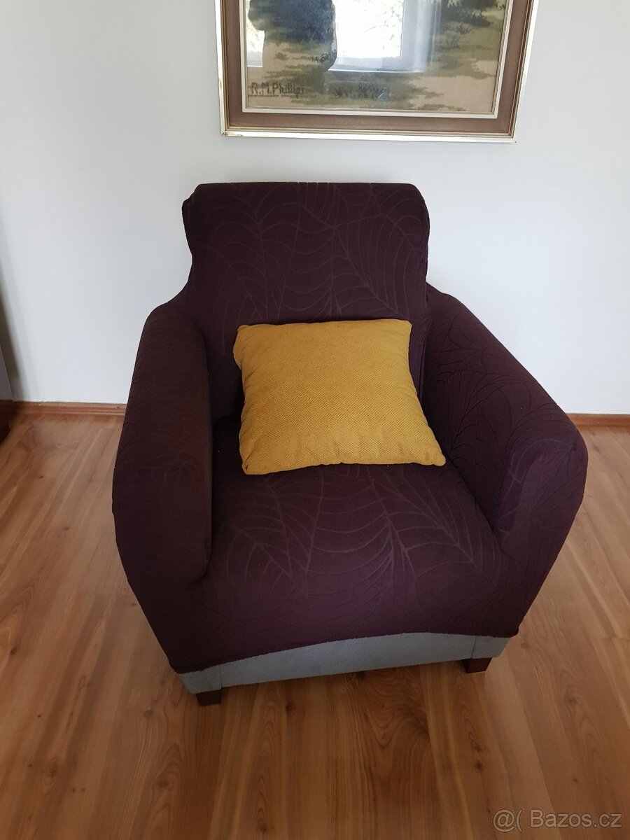 Potah na sedací soupravu - bórdo / ORLOVÁ - 9
