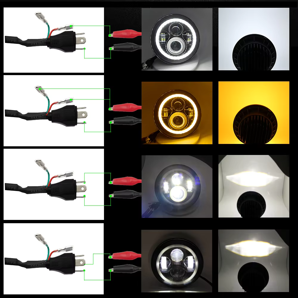 Predné LED Svetlá 178mm - 9