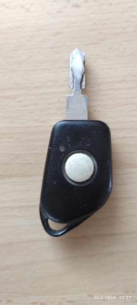 Klíč s elektronikou Peugeot, Citroen - 9