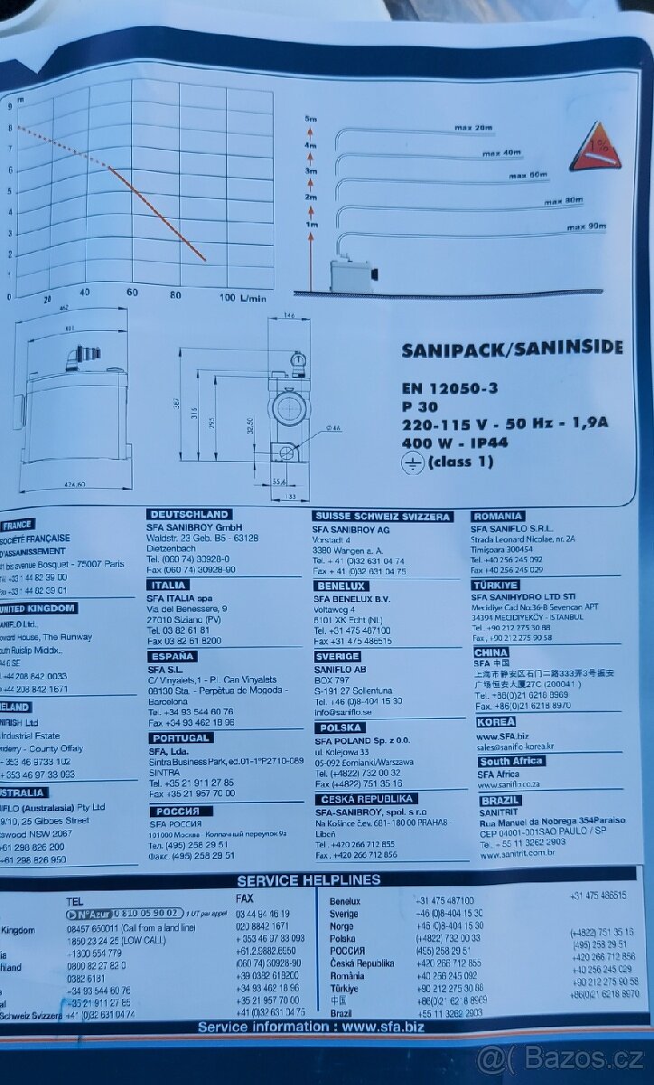 Přečerpávačka pro WC - 9