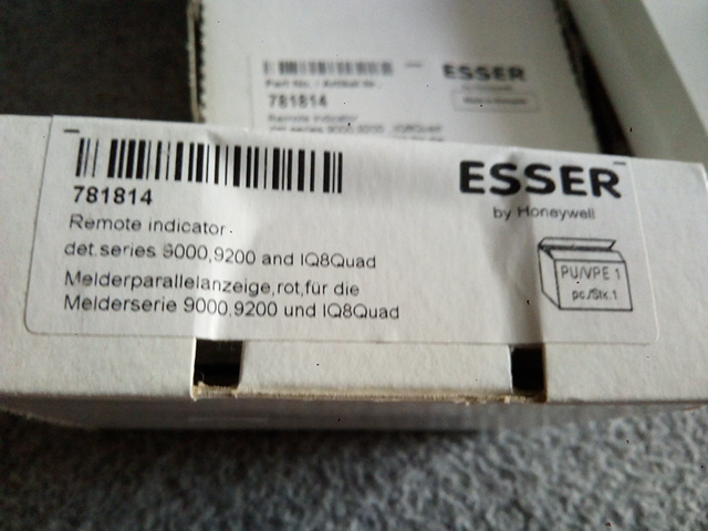 esser (Honeywell) 781814 optická signalizace - 7ks - 9